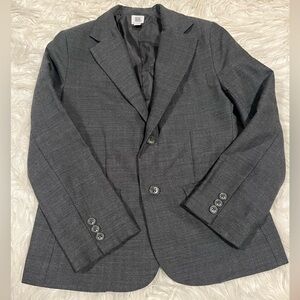 Janie and Jack Boys Soecial Occasiiom Grey Dress Jacket Blazer sz 8 rest $129